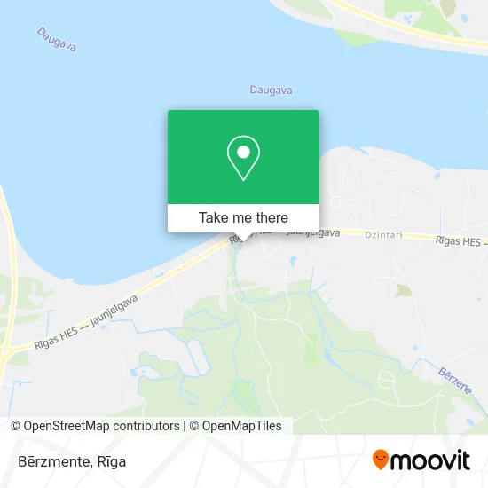 Карта Bērzmente