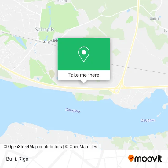 Карта Buļļi