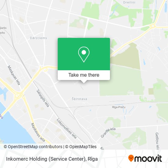 Inkomerc Holding (Service Center) map