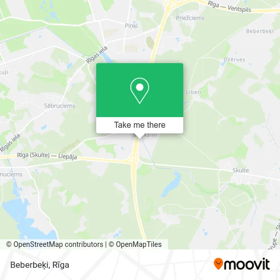 Карта Beberbeķi