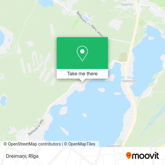 Карта Dreimaņi