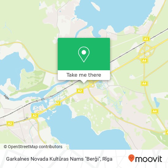 Garkalnes Novada Kultūras Nams "Berģi" map