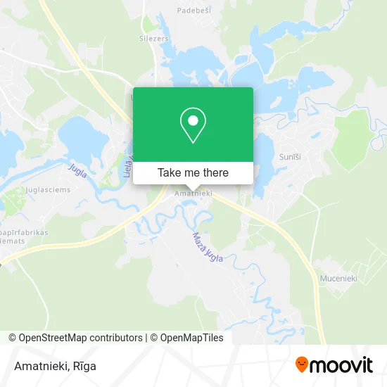 Карта Amatnieki