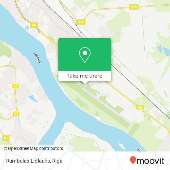 Rumbulas Lidlauks map