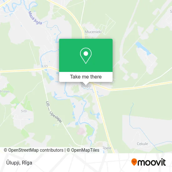 Карта Ūlupji