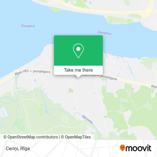 Карта Ceriņi