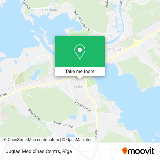 Juglas Medicīnas Centrs map
