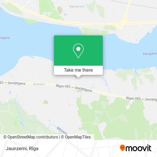 Карта Jaunzemi