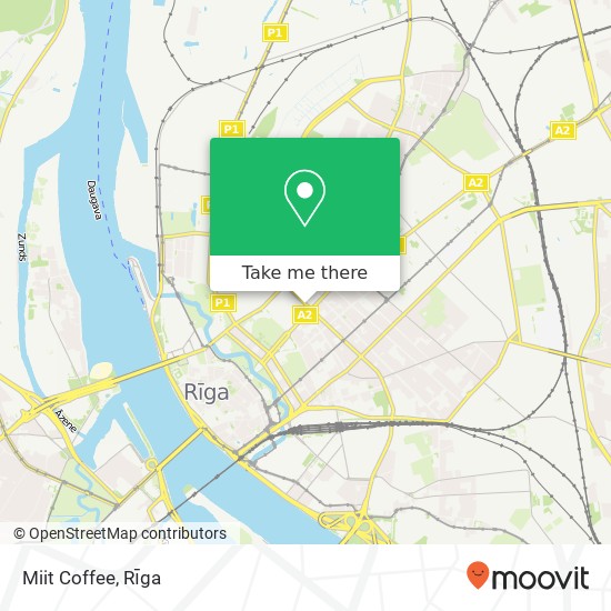 Miit Coffee map