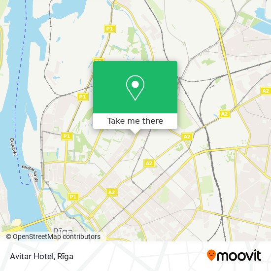 Avitar Hotel map