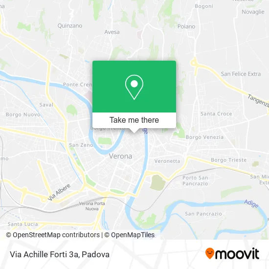 Via Achille Forti  3a map