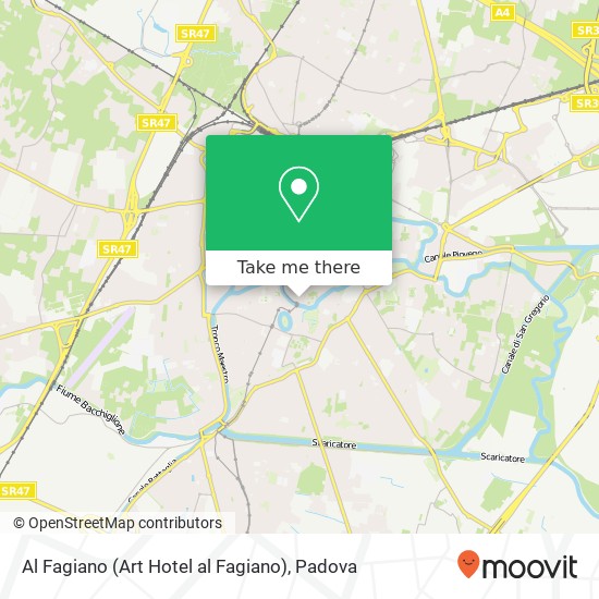 Al Fagiano (Art Hotel al Fagiano) map