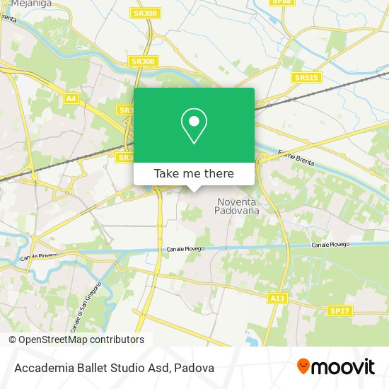 Accademia Ballet Studio Asd map