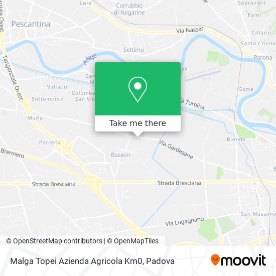 Malga Topei Azienda Agricola Km0 map