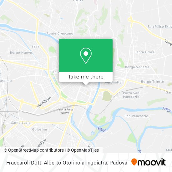 Fraccaroli Dott. Alberto Otorinolaringoiatra map