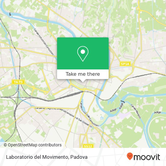 Laboratorio del Movimento map