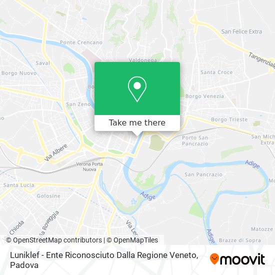 Luniklef - Ente Riconosciuto Dalla Regione Veneto map