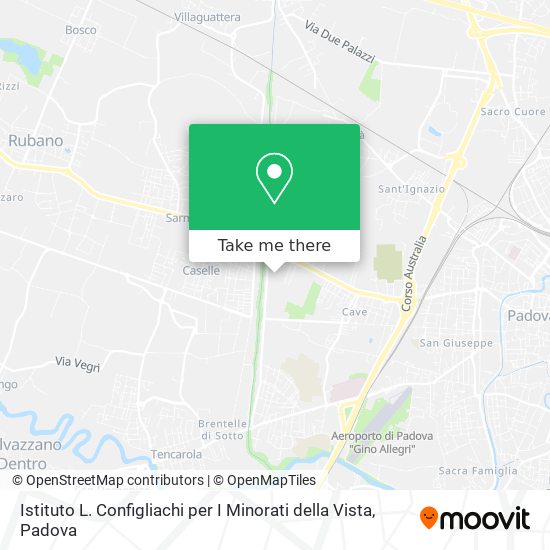 Istituto L. Configliachi per I Minorati della Vista map