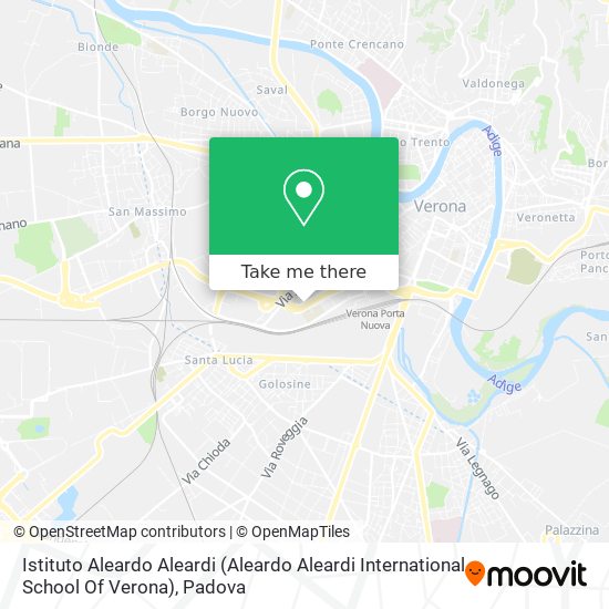 Istituto Aleardo Aleardi (Aleardo Aleardi International School Of Verona) map