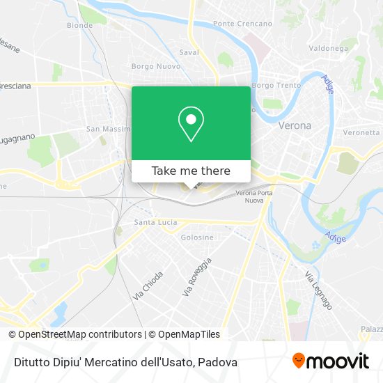 Ditutto Dipiu' Mercatino dell'Usato map