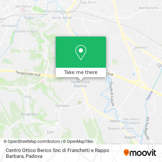 Centro Ottico Berico Snc di Franchetti e Rappo Barbara map
