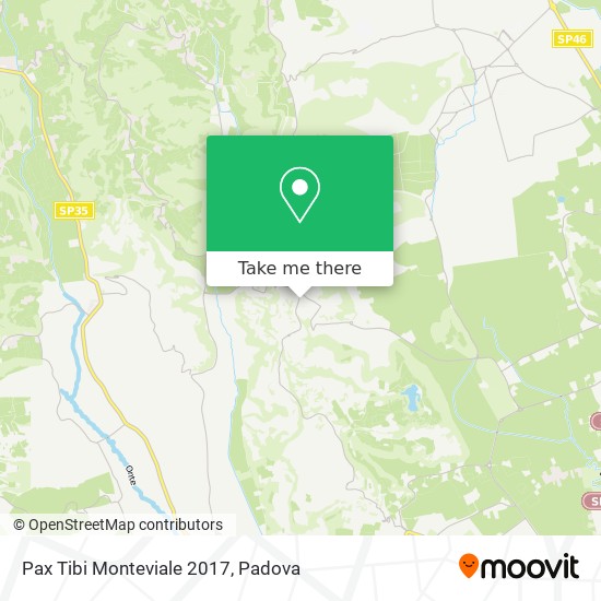 Pax Tibi Monteviale 2017 map