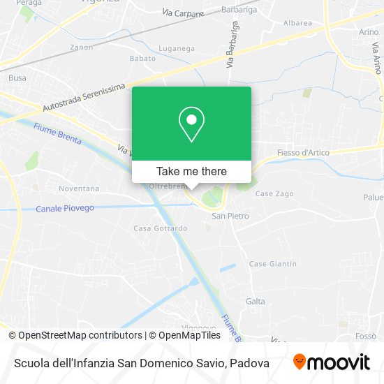 Scuola dell'Infanzia San Domenico Savio map