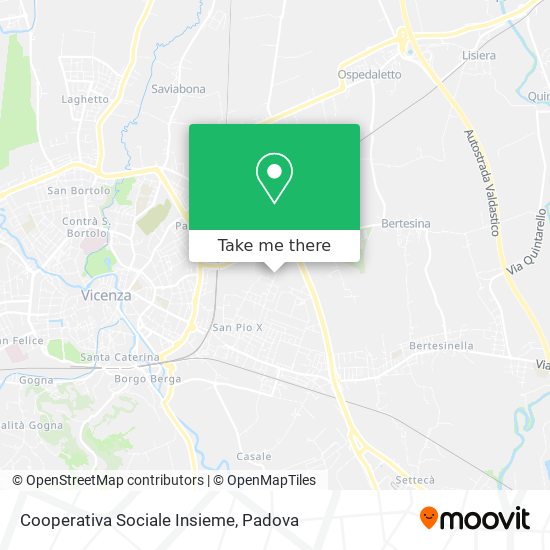 Cooperativa Sociale Insieme map