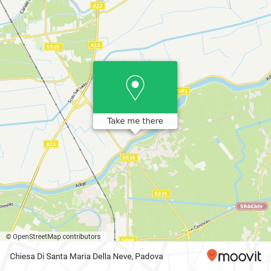 Chiesa Di Santa Maria Della Neve map