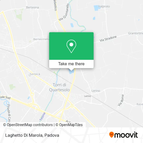 Laghetto Di Marola map