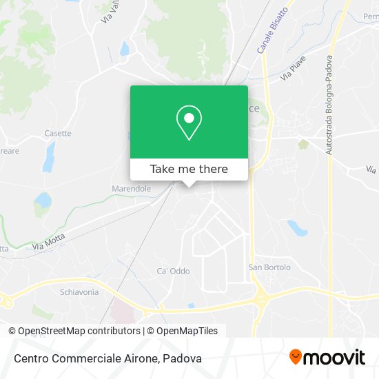 Centro Commerciale Airone map
