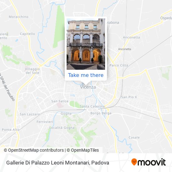 Gallerie Di Palazzo Leoni Montanari map