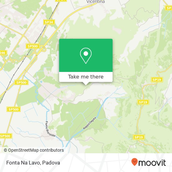 Fonta Na Lavo map