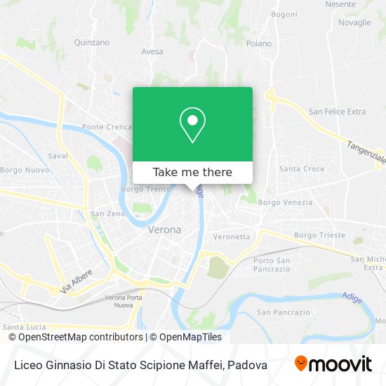 Liceo Ginnasio Di Stato Scipione Maffei map
