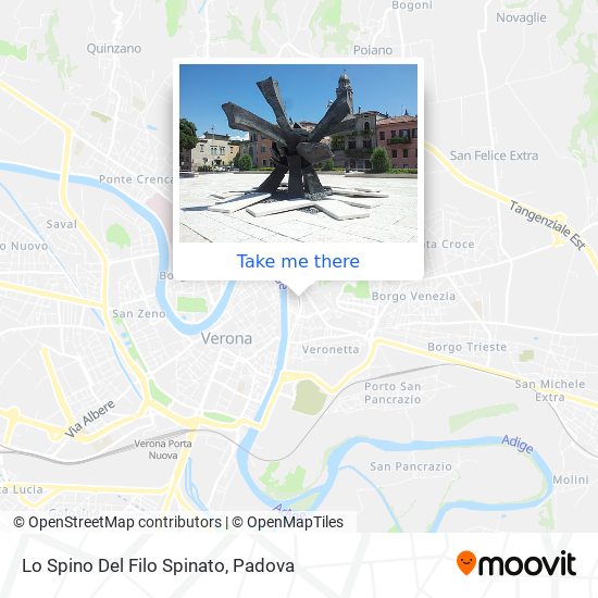 Lo Spino Del Filo Spinato map