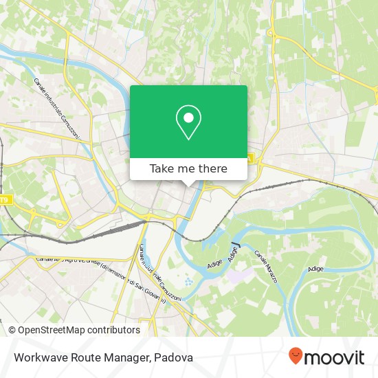 Workwave Route Manager map