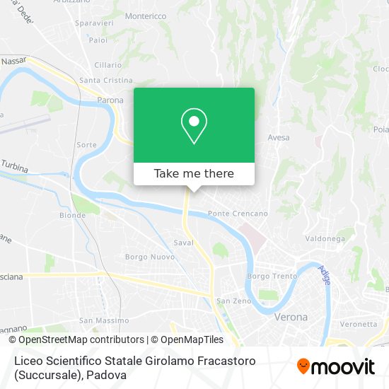 Liceo Scientifico Statale Girolamo Fracastoro (Succursale) map