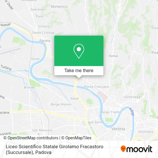 Liceo Scientifico Statale Girolamo Fracastoro (Succursale) map