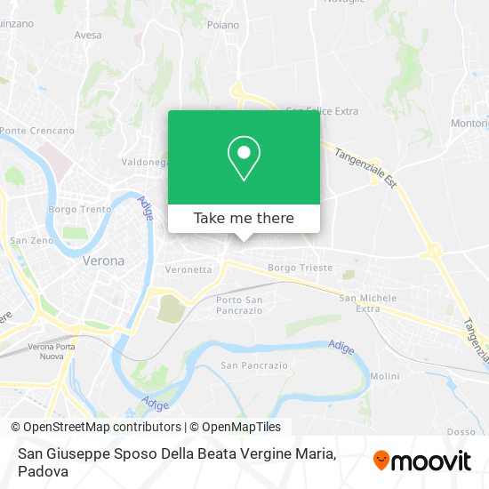 San Giuseppe Sposo Della Beata Vergine Maria map