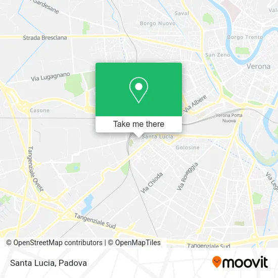 Santa Lucia map