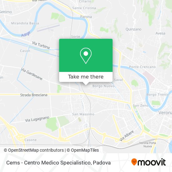 Cems - Centro Medico Specialistico map