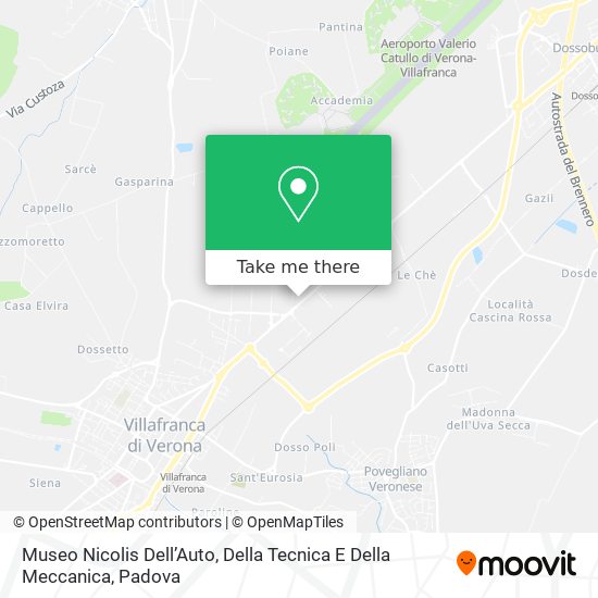 Museo Nicolis Dell’Auto, Della Tecnica E Della Meccanica map
