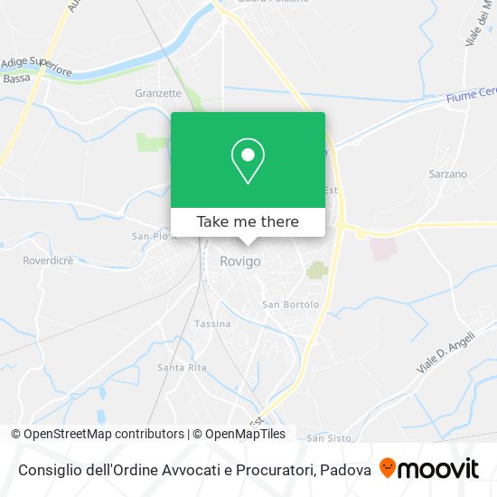 Consiglio dell'Ordine Avvocati e Procuratori map