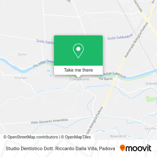 Studio Dentistico Dott. Riccardo Dalla Villa map