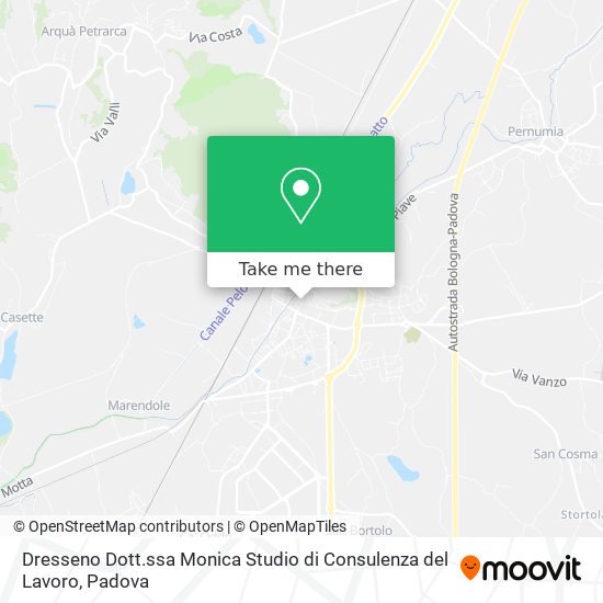 Dresseno Dott.ssa Monica Studio di Consulenza del Lavoro map