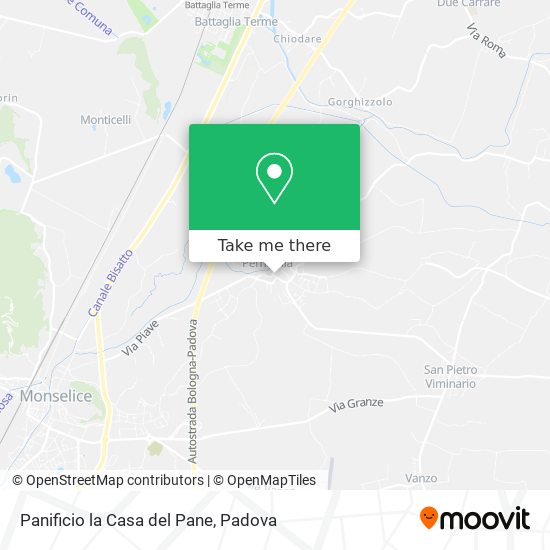 Panificio la Casa del Pane map