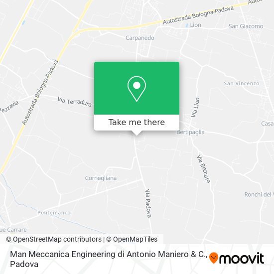 Man Meccanica Engineering di Antonio Maniero & C. map