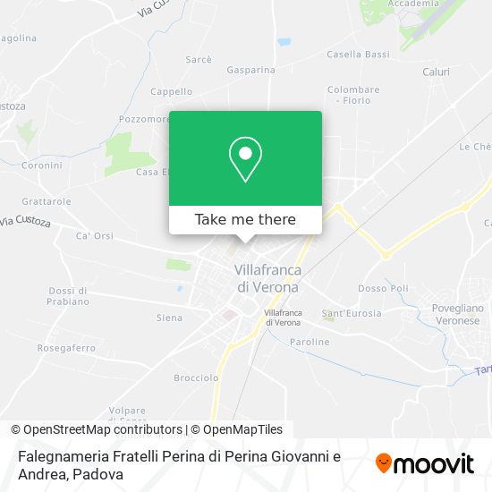 Falegnameria Fratelli Perina di Perina Giovanni e Andrea map