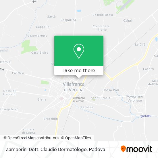 Zamperini Dott. Claudio Dermatologo map