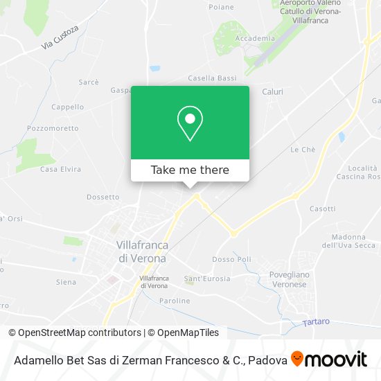 Adamello Bet Sas di Zerman Francesco & C. map